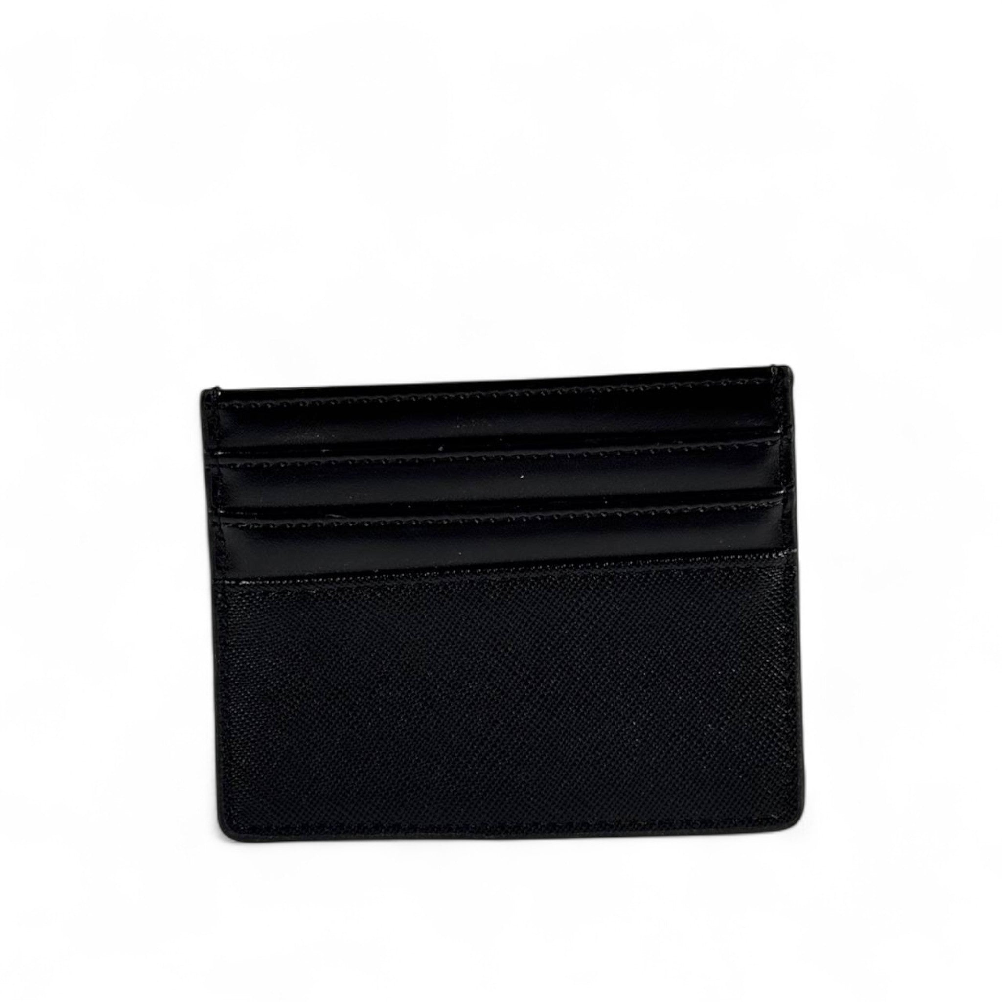 🖤 Calvin Klein Black Leather Card Holder – Sleek Minimalism, Everyday Luxury