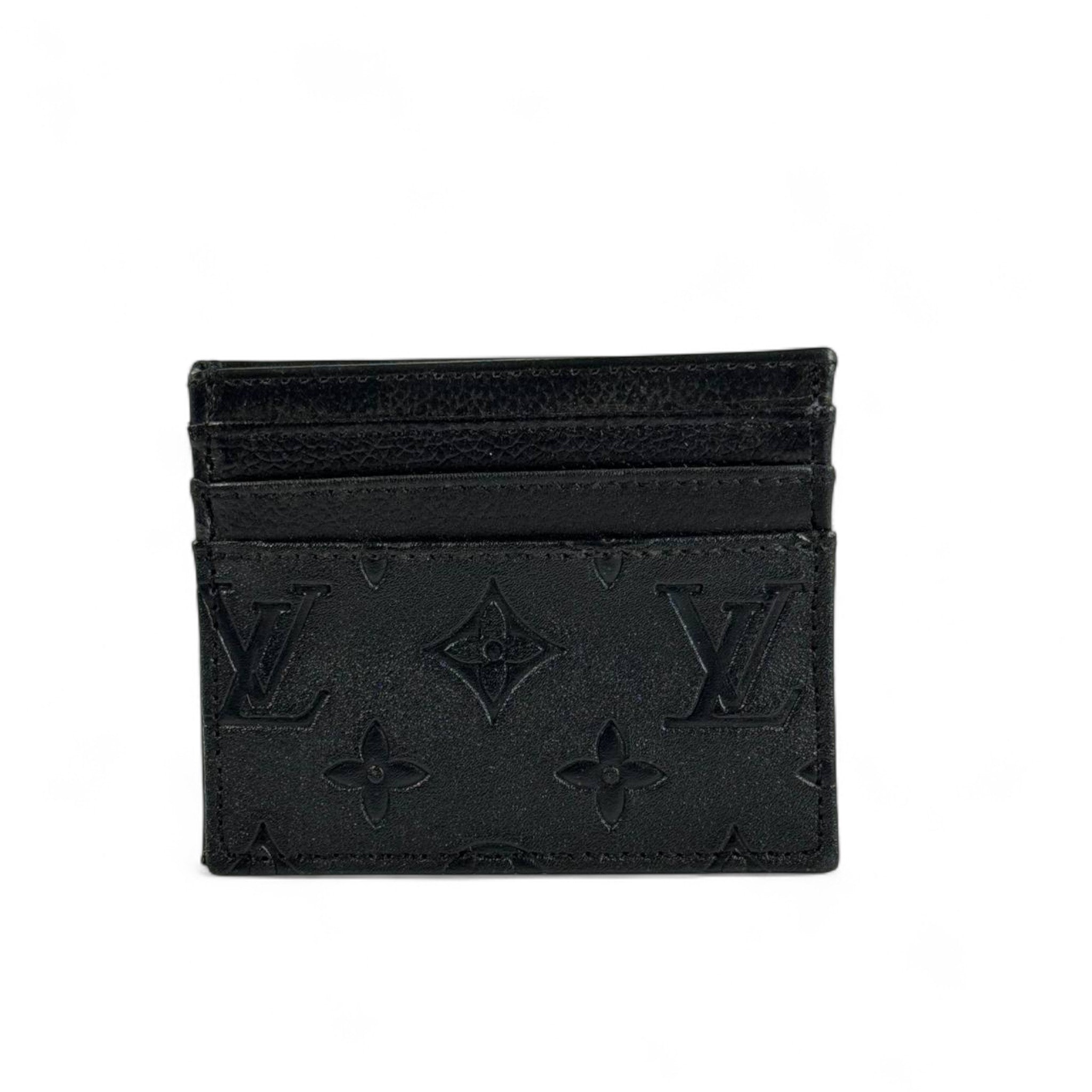 🖤 Louis Vuitton Black Monogram Card Holder – Iconic Luxury in Minimalist Form