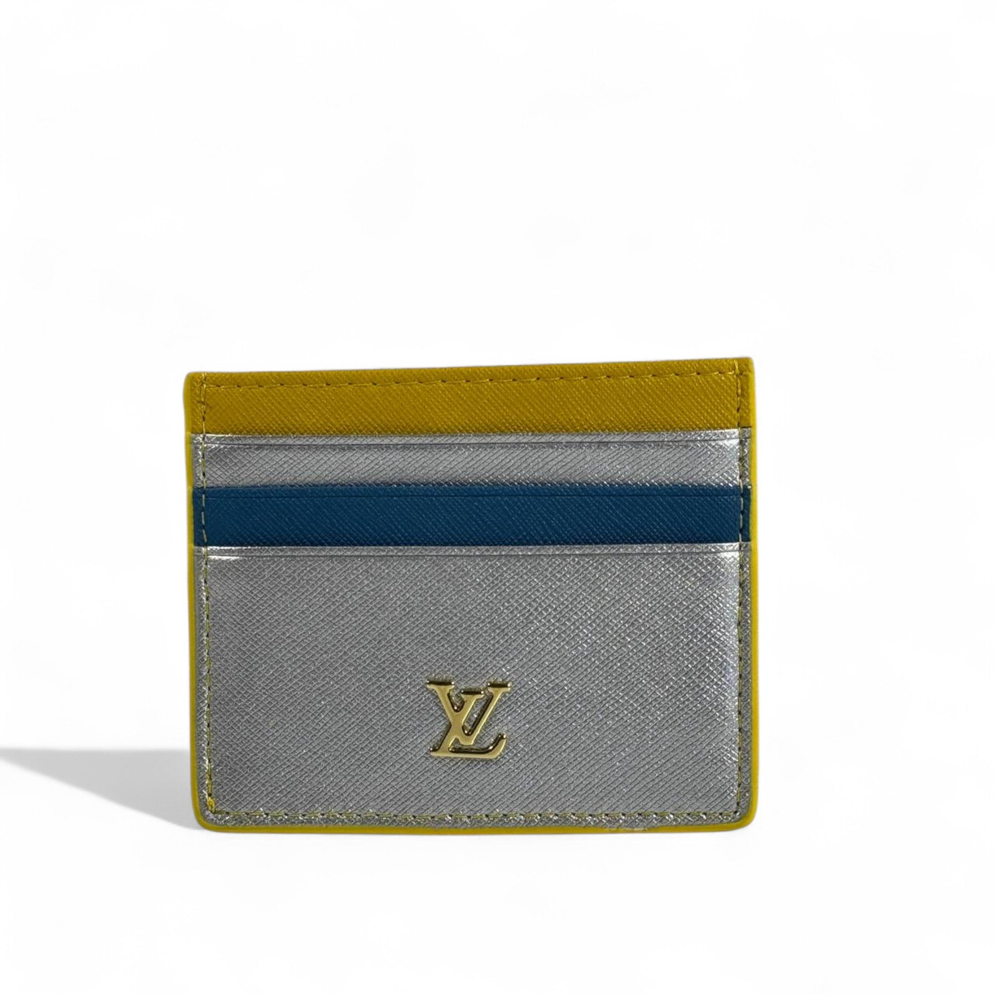 🌟 Louis Vuitton Multicolor Leather Card Holder – Bold Elegance, Modern Luxury