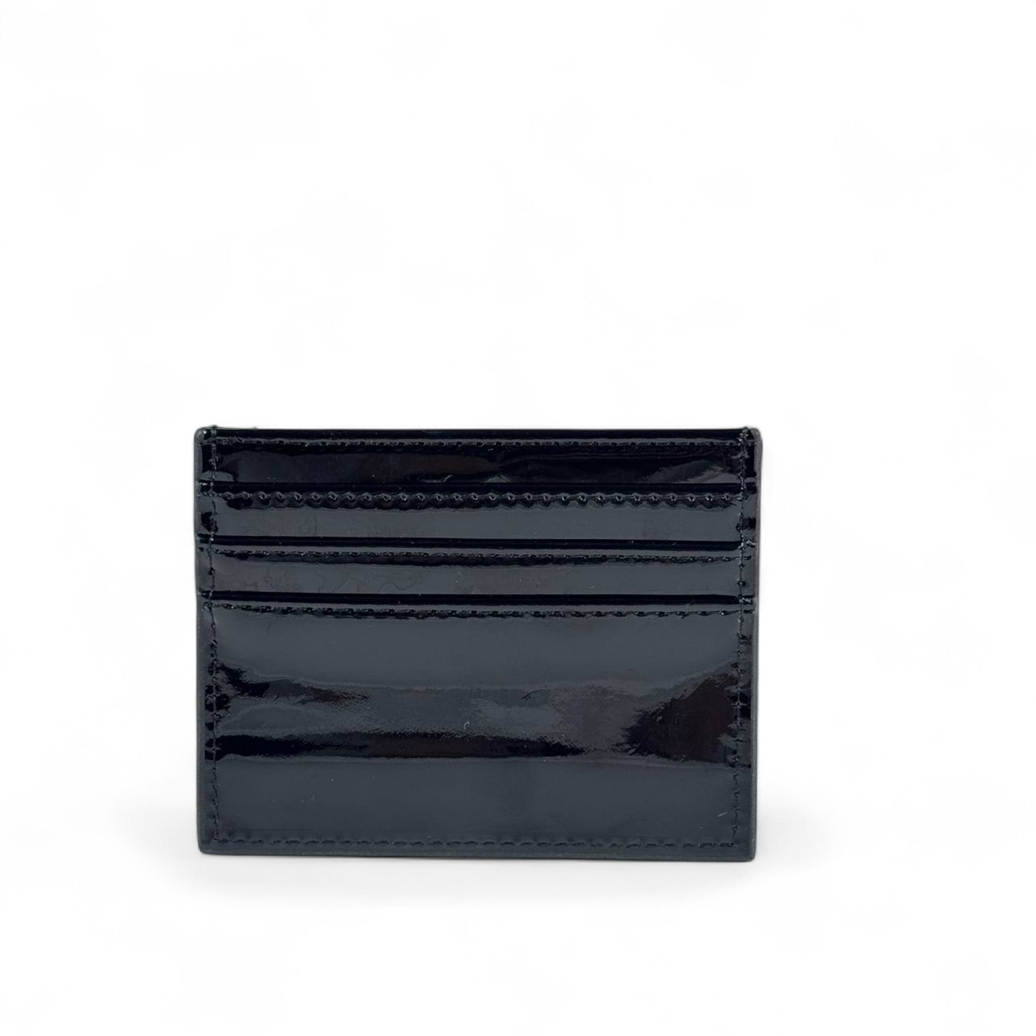 🖤 Porsche Black Leather Card Holder – Sporty Luxury