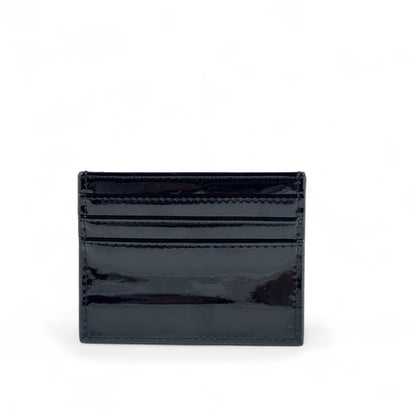 🖤 Porsche Black Leather Card Holder – Sporty Luxury