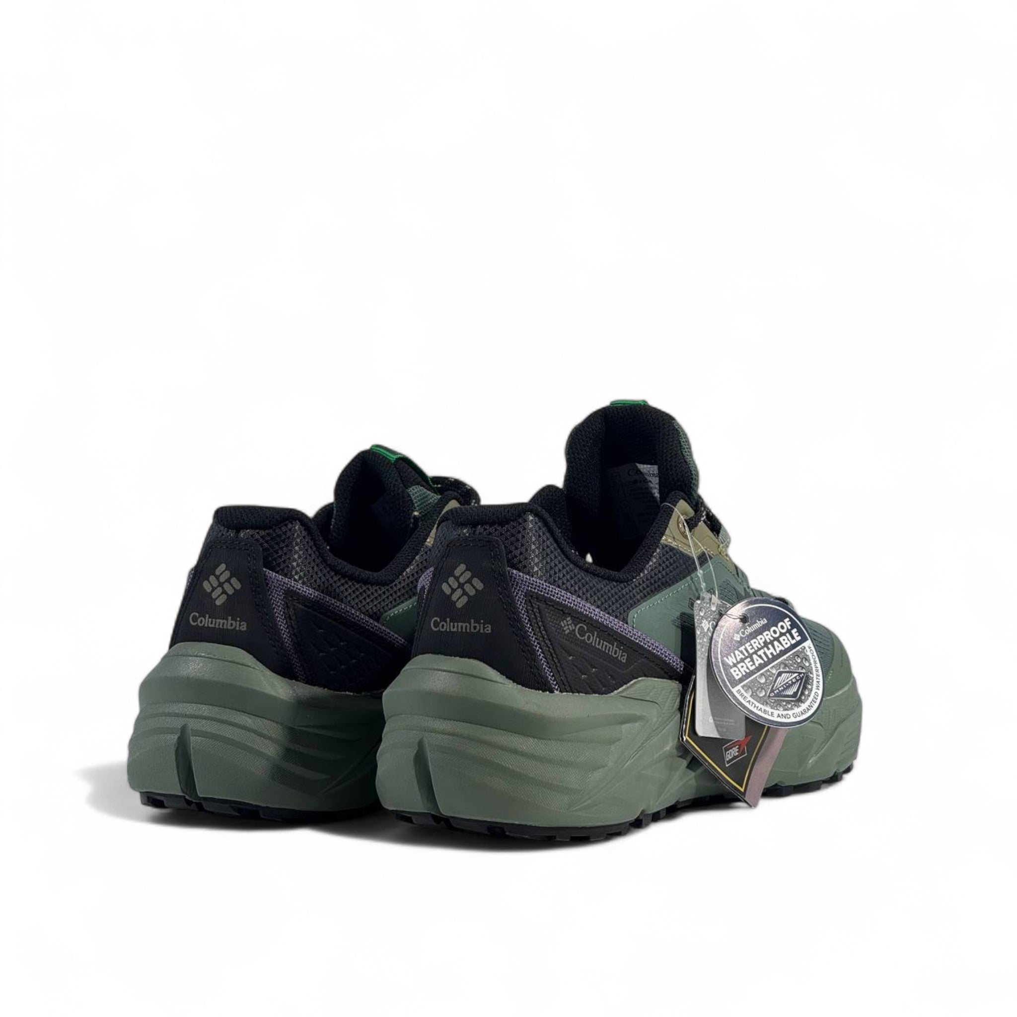 🌲 Columbia Trail Running Shoes – Gore-Tex Green Edition | Piece&Co