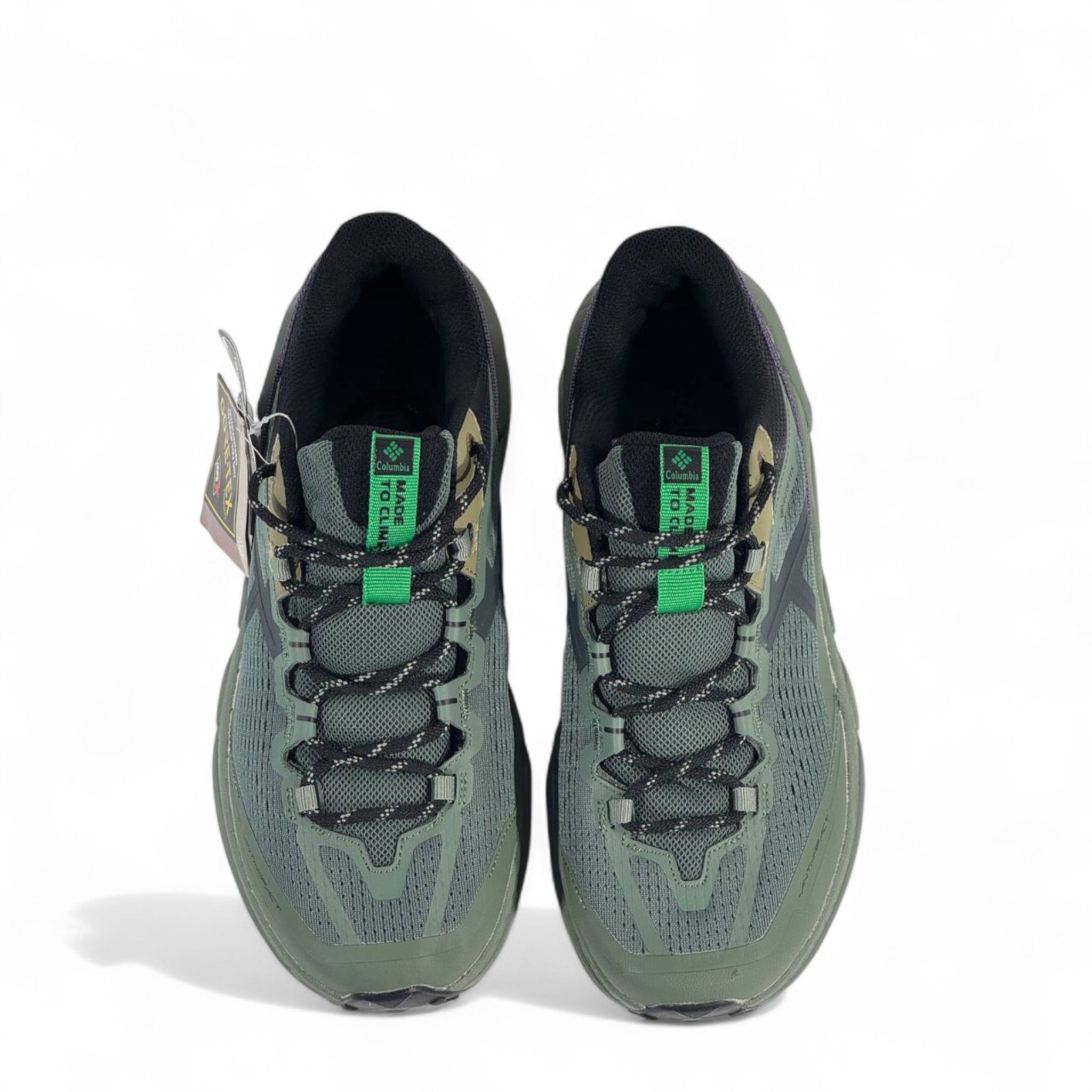🌲 Columbia Trail Running Shoes – Gore-Tex Green Edition | Piece&Co