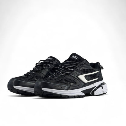 🔥 Diesel Black/White Sneakers – Bold Streetwear Energy | Piece&Co