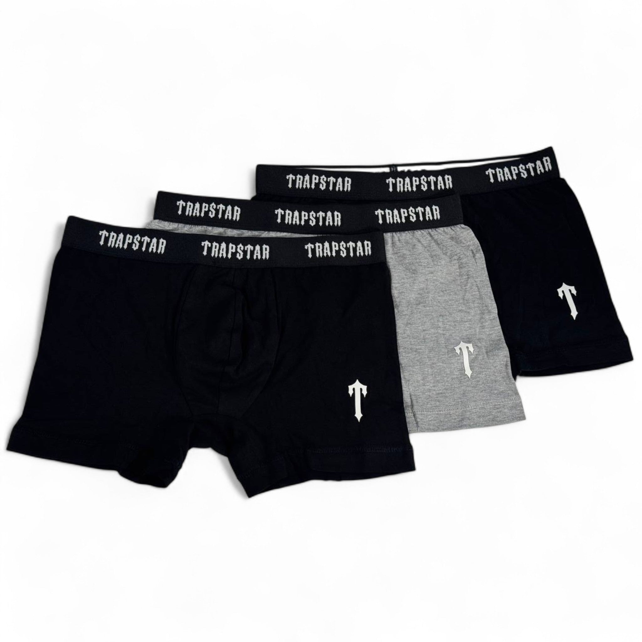 🔥 Trapstar Boxer Shorts 3-Pack – Premium Comfort & Style