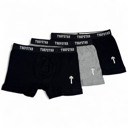 🔥 Trapstar Boxer Shorts 3-Pack – Premium Comfort & Style