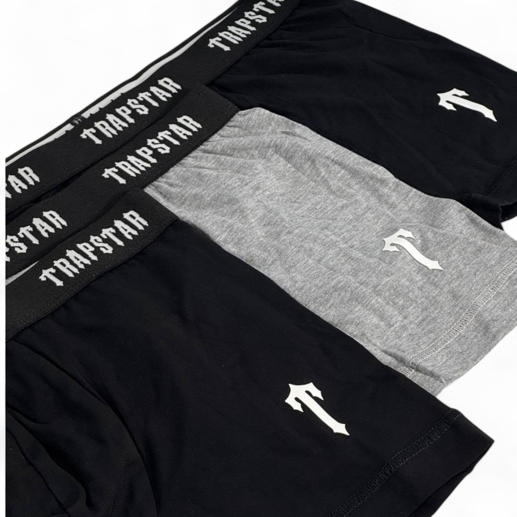 🔥 Trapstar Boxer Shorts 3-Pack – Premium Comfort & Style