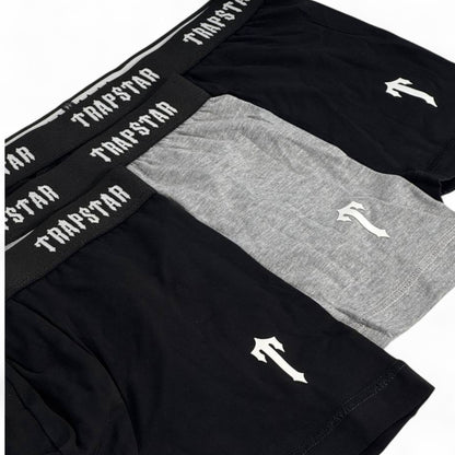 🔥 Trapstar Boxer Shorts 3-Pack – Premium Comfort & Style