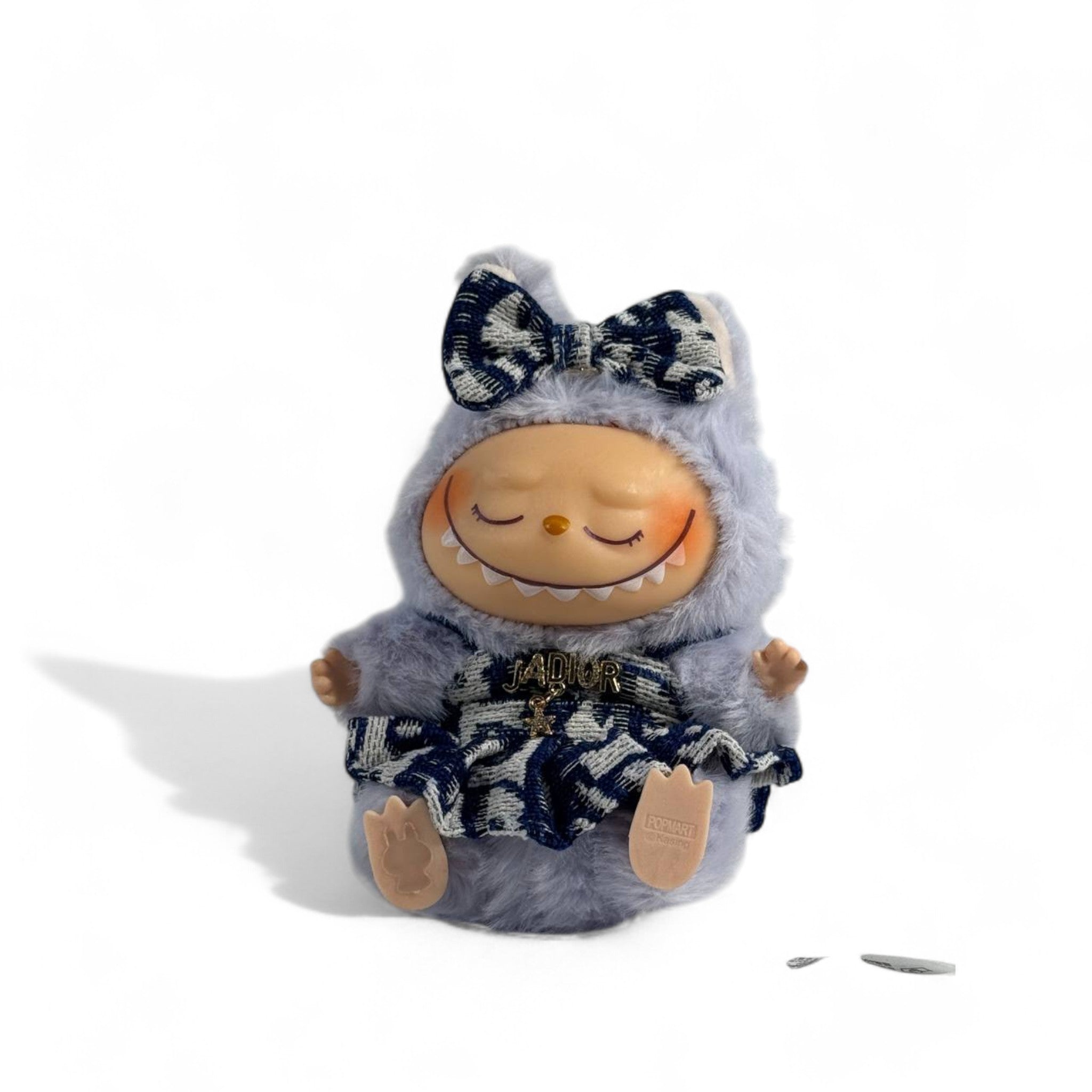 🧸 Labubu Dior-Inspired Collectible Doll – J’Adior Edition