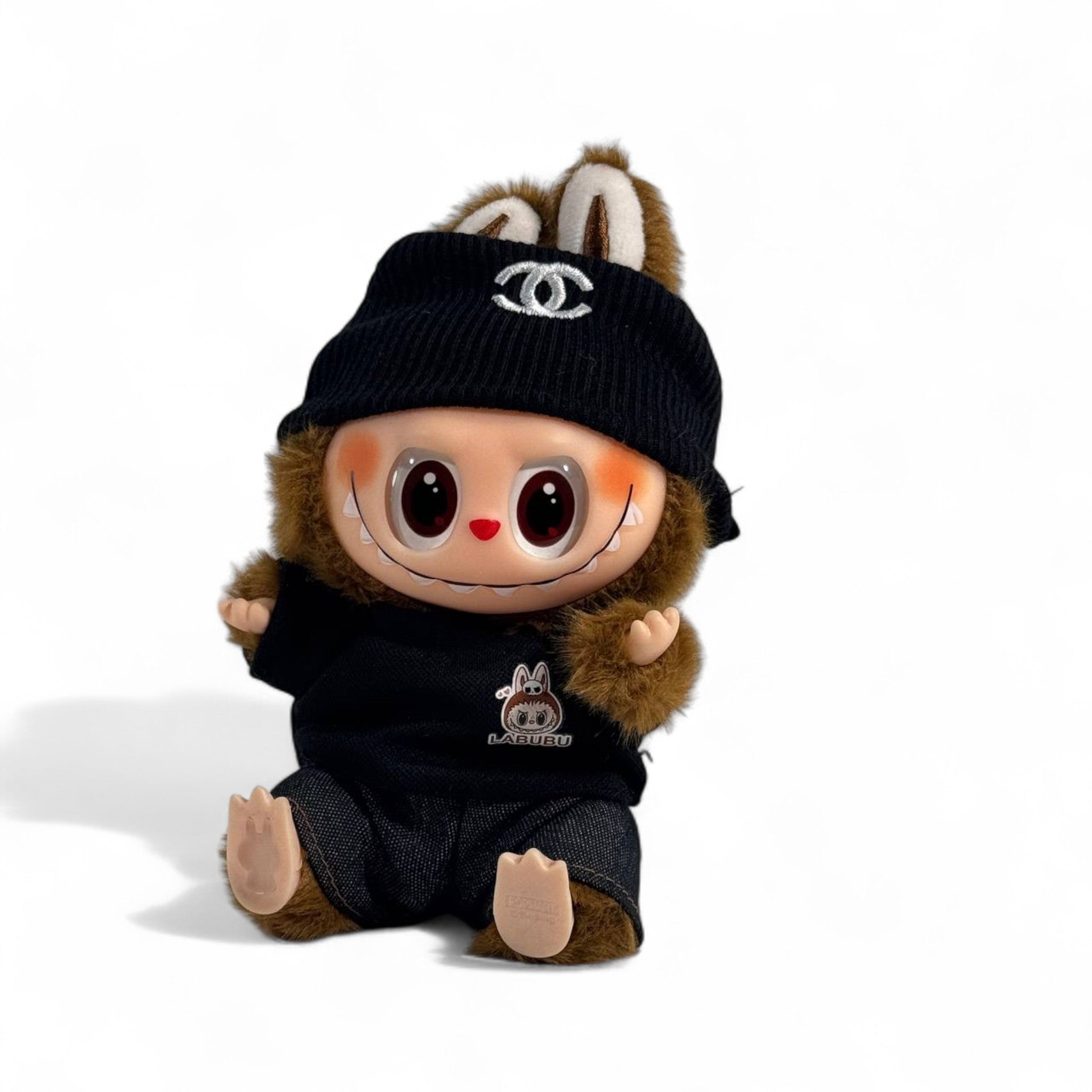 🐰 Labubu Chanel-Inspired Doll – Streetwear Edition