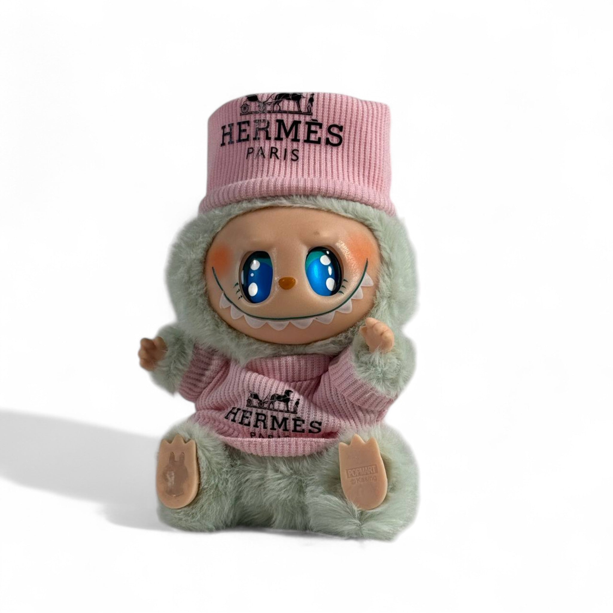 🐰 Labubu Hermès-Inspired Doll – Luxury Paris Edition