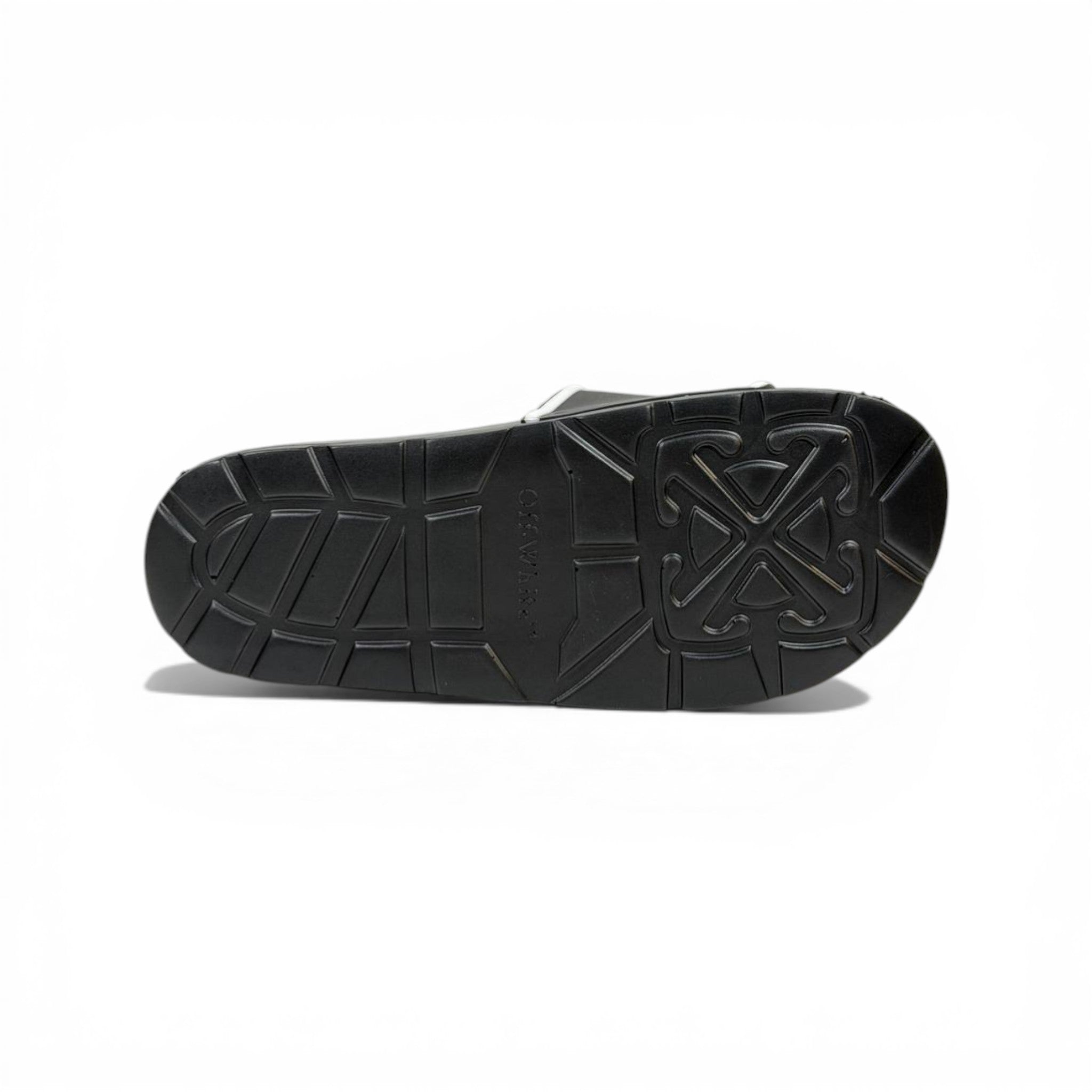 OFF-WHITE Luxury Black Slide  – Iconic Arrow Logo Design & Premium Streetwear 👟✨