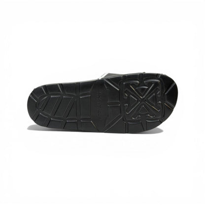 OFF-WHITE Luxury Black Slide  – Iconic Arrow Logo Design & Premium Streetwear 👟✨