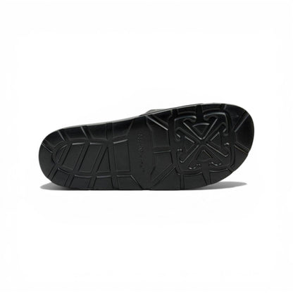 OFF-WHITE Luxury Black Slide Sandals – Minimal OFF Logo Design & Everyday Comfort 👟✨