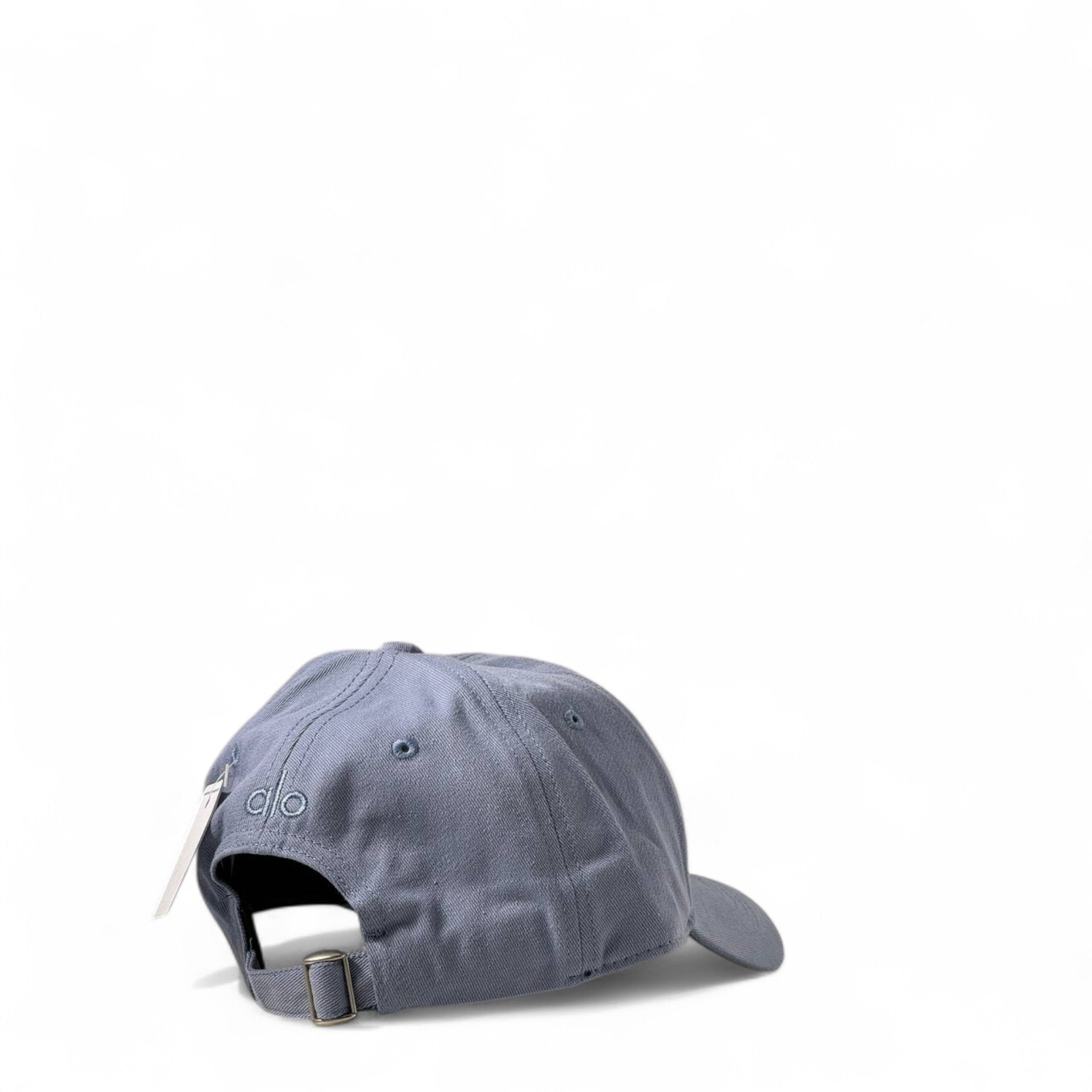 Alo Yoga Cap 💜 | Lavender Grey Cotton Dad Hat with Embroidered Logo