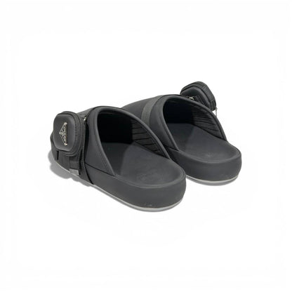 🖤✨ Prada Padded Closed-Toe Slippers – Black Luxury Comfort ✨🖤