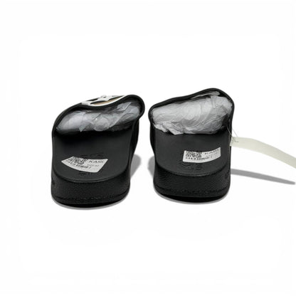 🖤 Karl Lagerfeld Ikonik Logo Slide Slippers – Black Statement Style