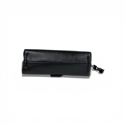 Fendi Leather Baguette Shoulder Bag – Classic Black 🖤✨
