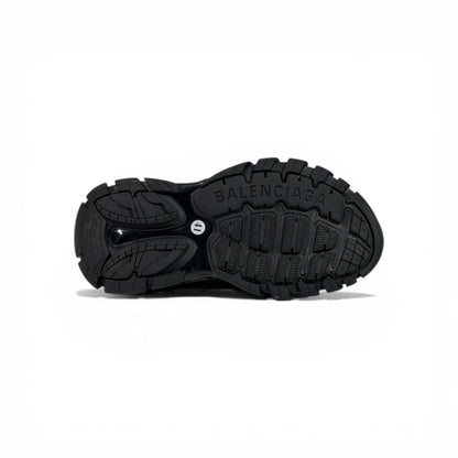 Balenciaga Black Minimal Chunky Slides – Luxury Streetwear Slippers ⚫✨