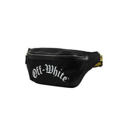 OFF-WHITE Black Waist Bag 🖤🔥 Iconic Streetwear Belt Bag ⚡😎