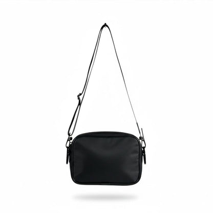 OFF-WHITE Black Diagonal Stripe Crossbody Bag 🖤⚡ Iconic Street Style Shoulder Bag 😎🔥💥