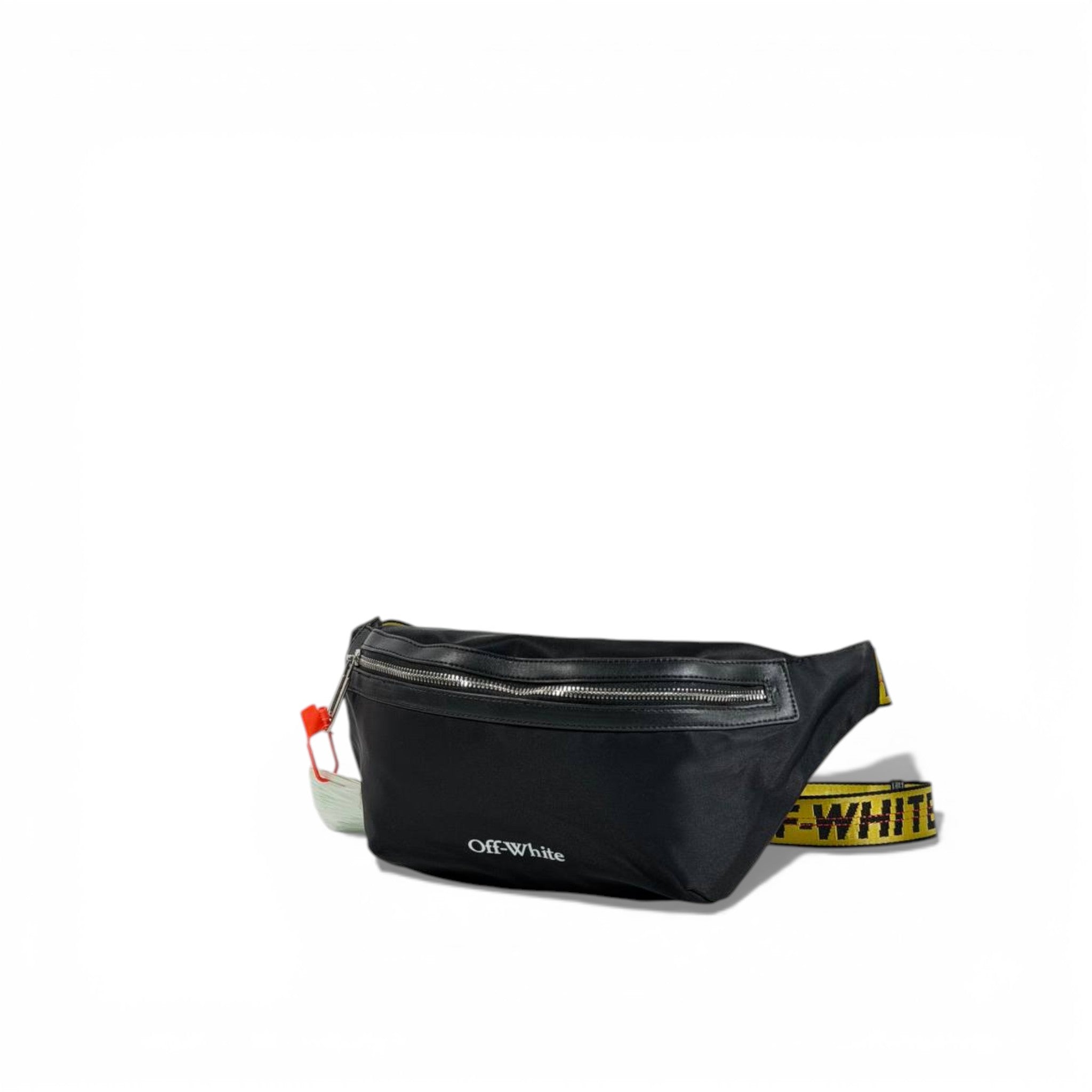OFF-WHITE Black Waist Bag 🖤⚡ Luxury Streetwear Belt Bag 😎🔥💣
