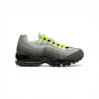 NIKE Air Max 95 Neon Grey Volt Sneakers ⚡👟 | Street Icon Comfort & Bold Style