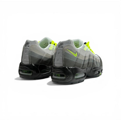 NIKE Air Max 95 Neon Grey Volt Sneakers ⚡👟 | Street Icon Comfort & Bold Style
