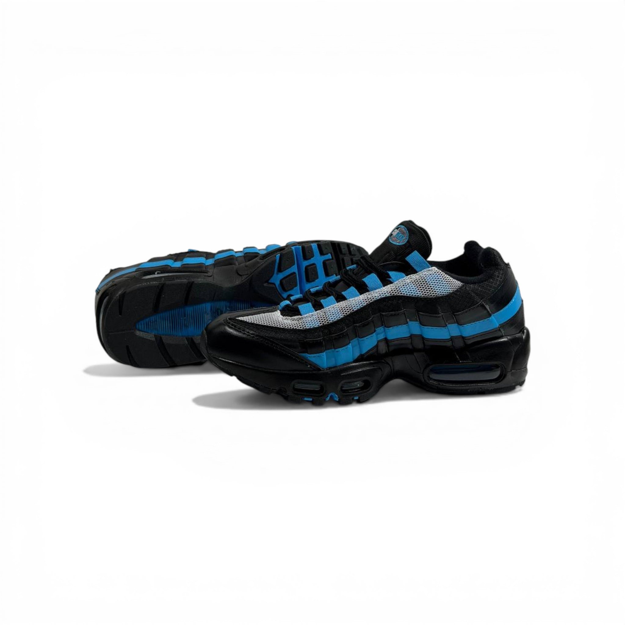 NIKE Air Max 95 Black Blue ⚡👟 | Bold Streetwear Icon with Maximum Comfort