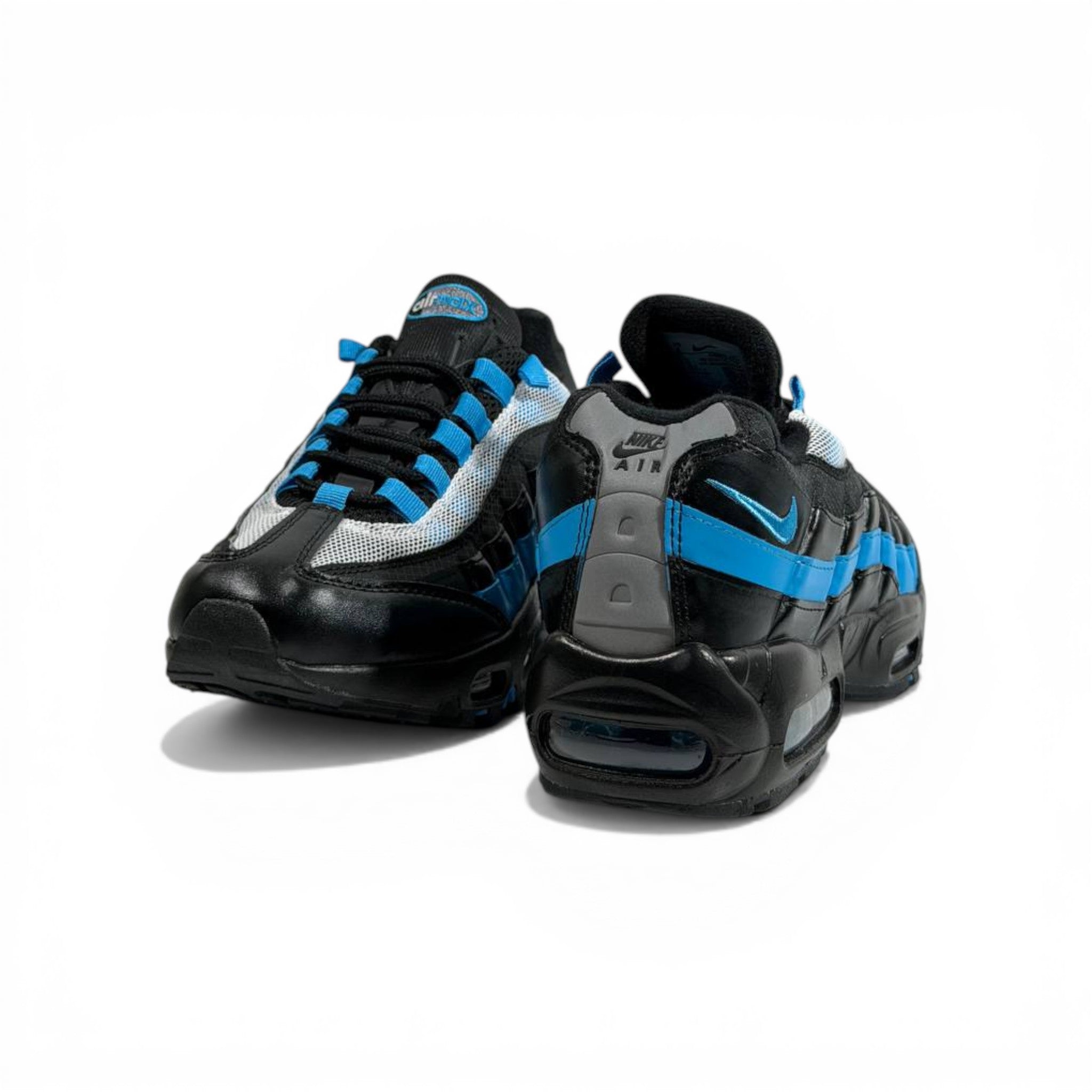 NIKE Air Max 95 Black Blue ⚡👟 | Bold Streetwear Icon with Maximum Comfort