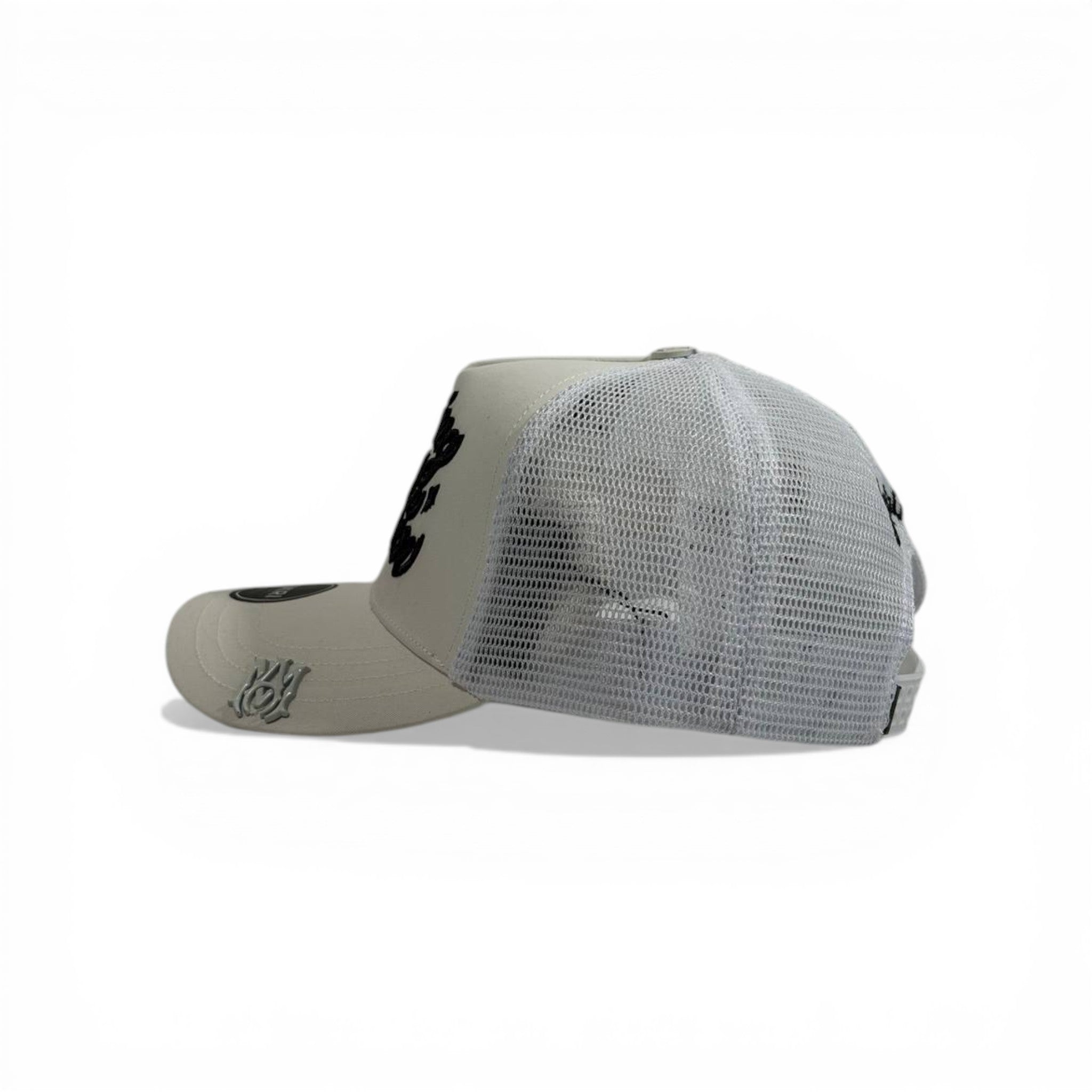 AMIRI “Young & Dream” Trucker Cap 🤍🧢 | Bold Streetwear Statement