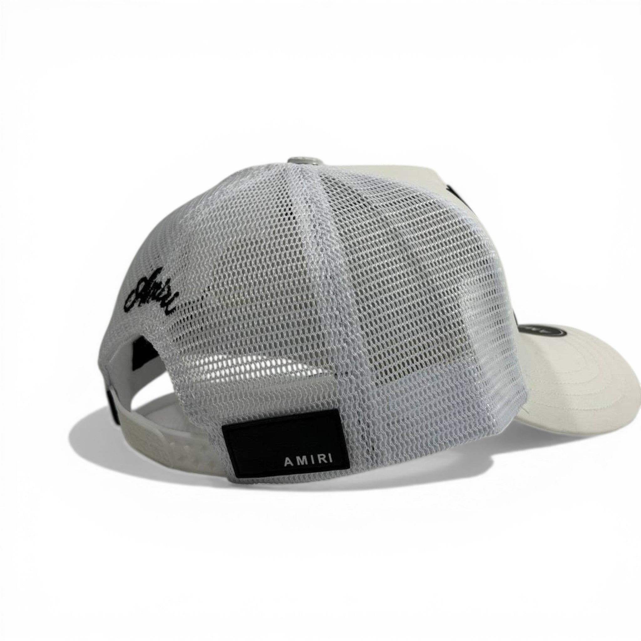 AMIRI “Young & Dream” Trucker Cap 🤍🧢 | Bold Streetwear Statement
