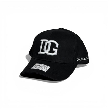 🖤✨ Dolce & Gabbana DG Logo Cap – Black Luxury Street Edition ✨🖤