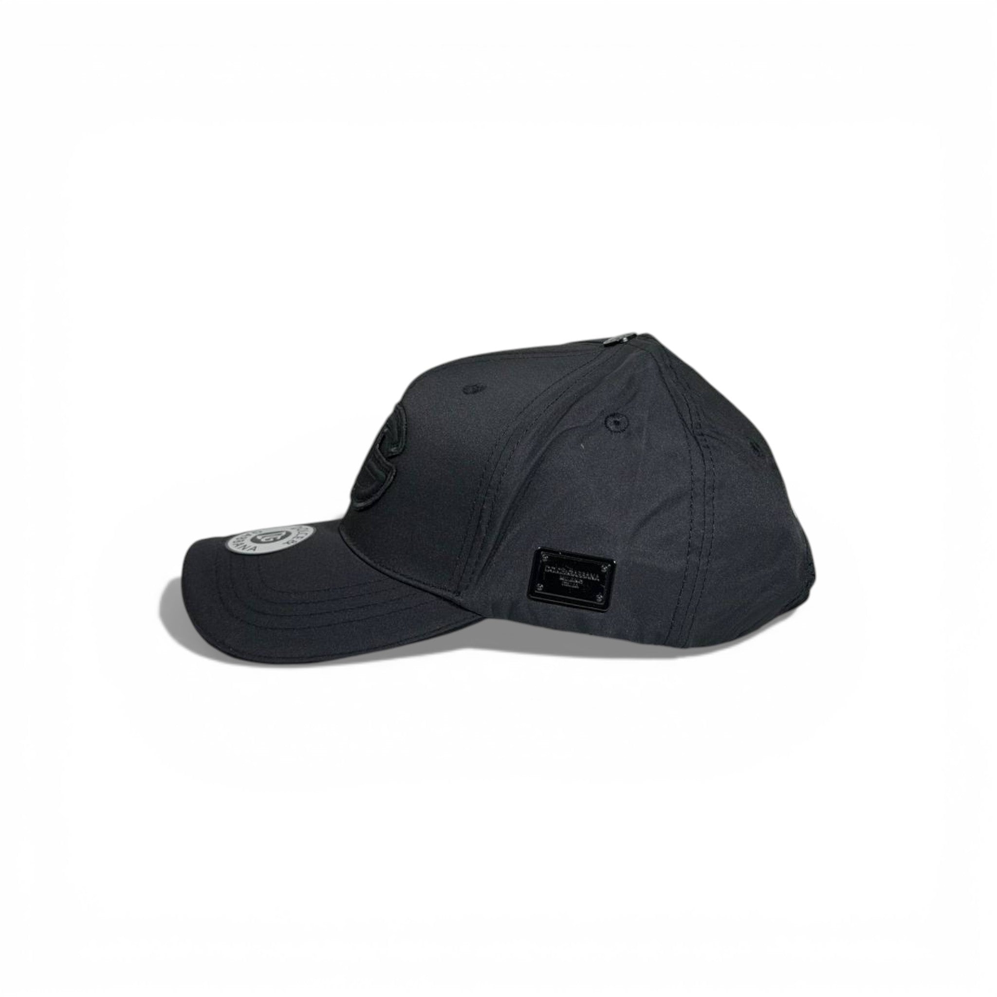 🖤🔥 Dolce & Gabbana Black DG Embossed Cap – Ultimate Luxury Street Style 🔥🖤