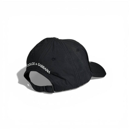 🖤🔥 Dolce & Gabbana Black DG Embossed Cap – Ultimate Luxury Street Style 🔥🖤