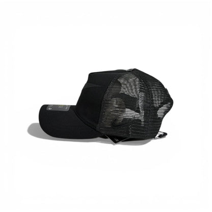 🧢 Nike Swoosh All-Black Trucker Baseball Cap 🖤⚡