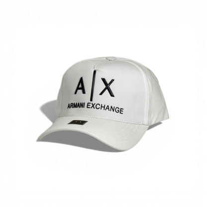 Armani Exchange A|X Baseball Cap — White