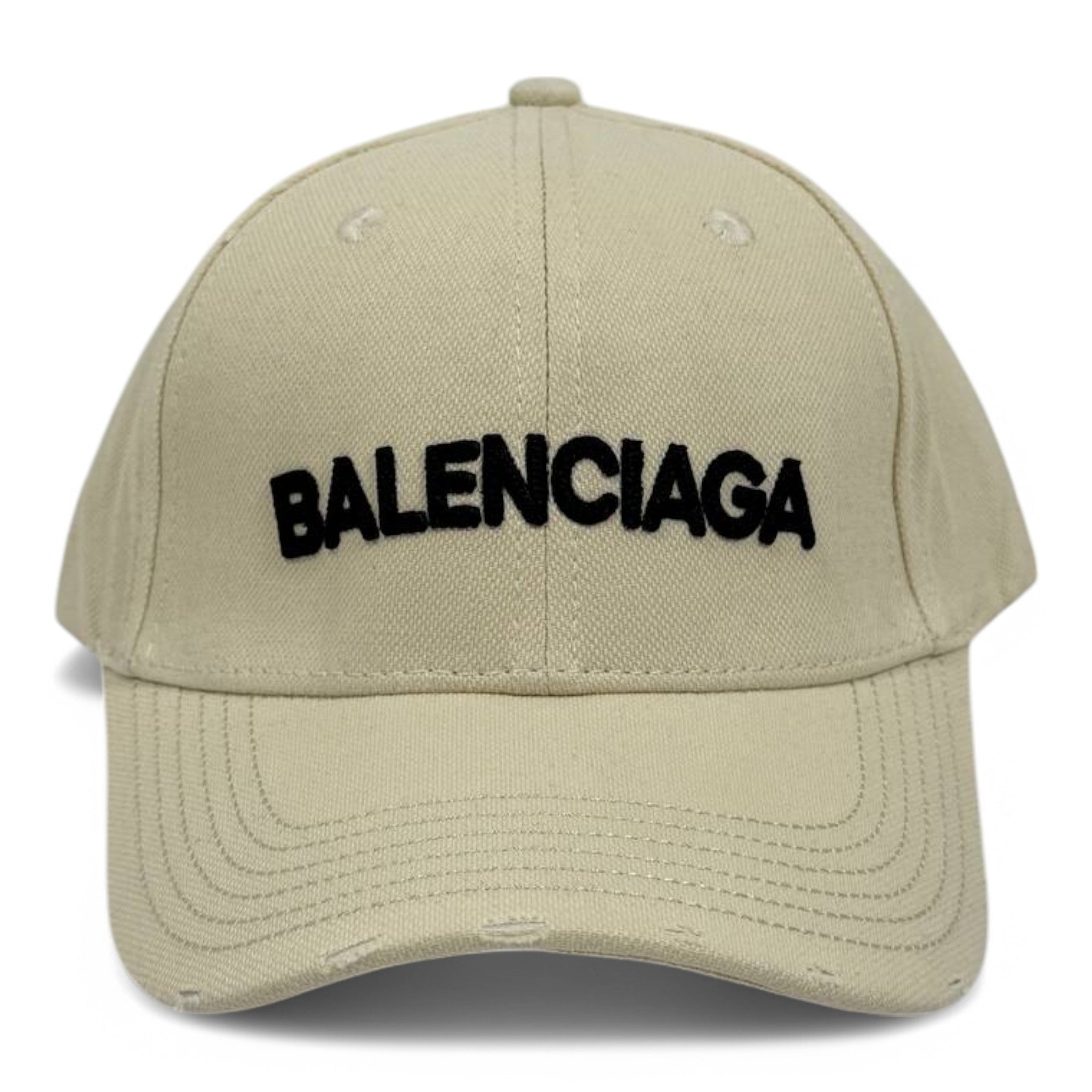 Balenciaga-Inspired Classic Embroidered Cap – Streetwear Luxury