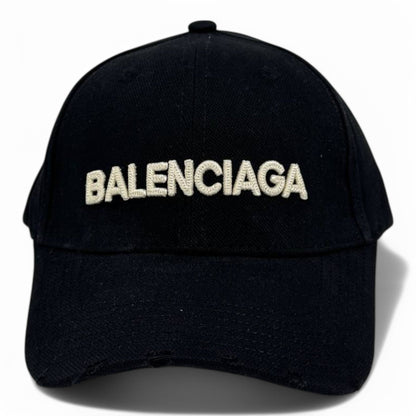 Balenciaga-Inspired Classic Embroidered Cap – Streetwear Luxury
