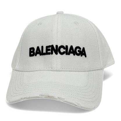 Balenciaga-Inspired Classic Embroidered Cap – Streetwear Luxury