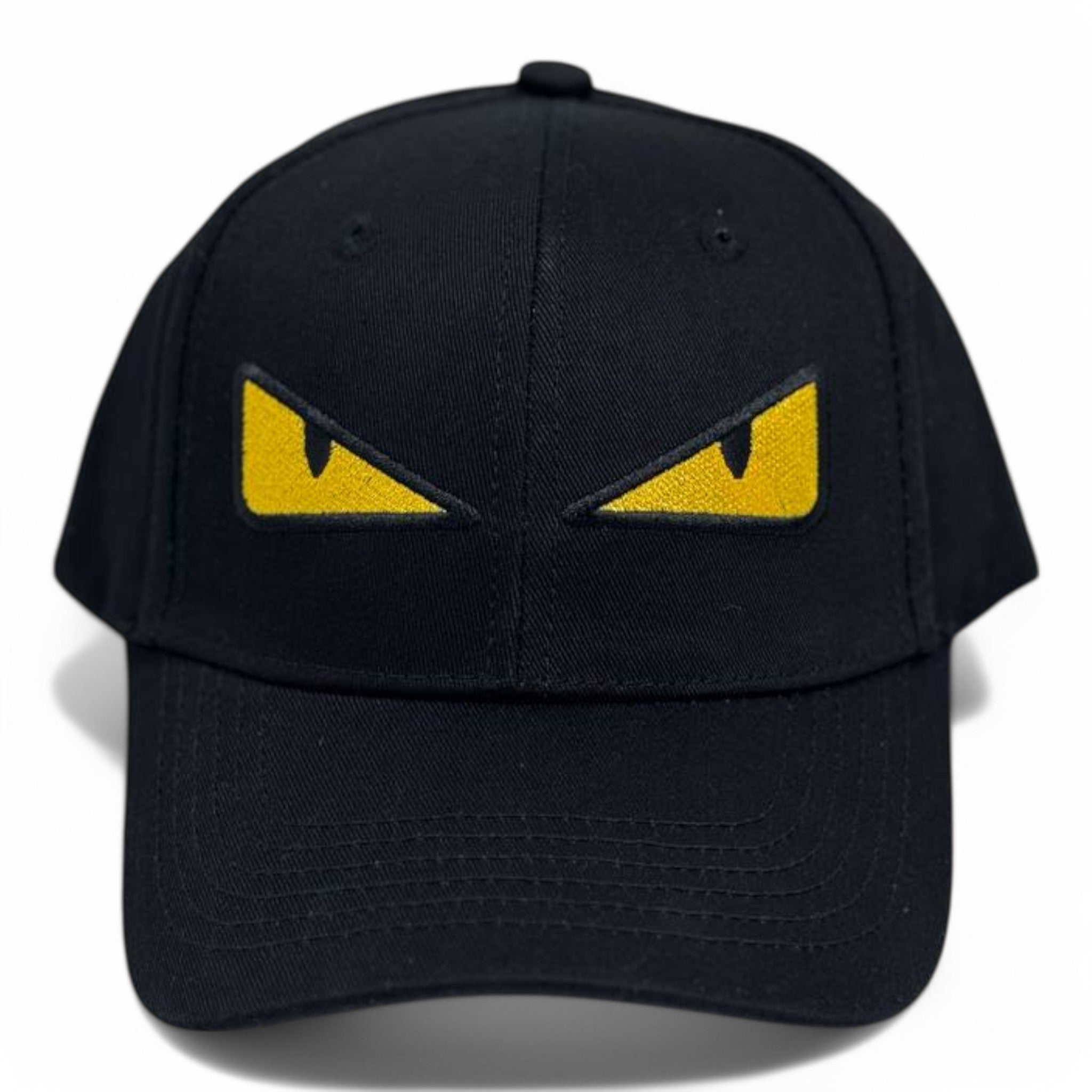 Fendi Monster Yellow Eyes Cap – Bold & Iconic Statement