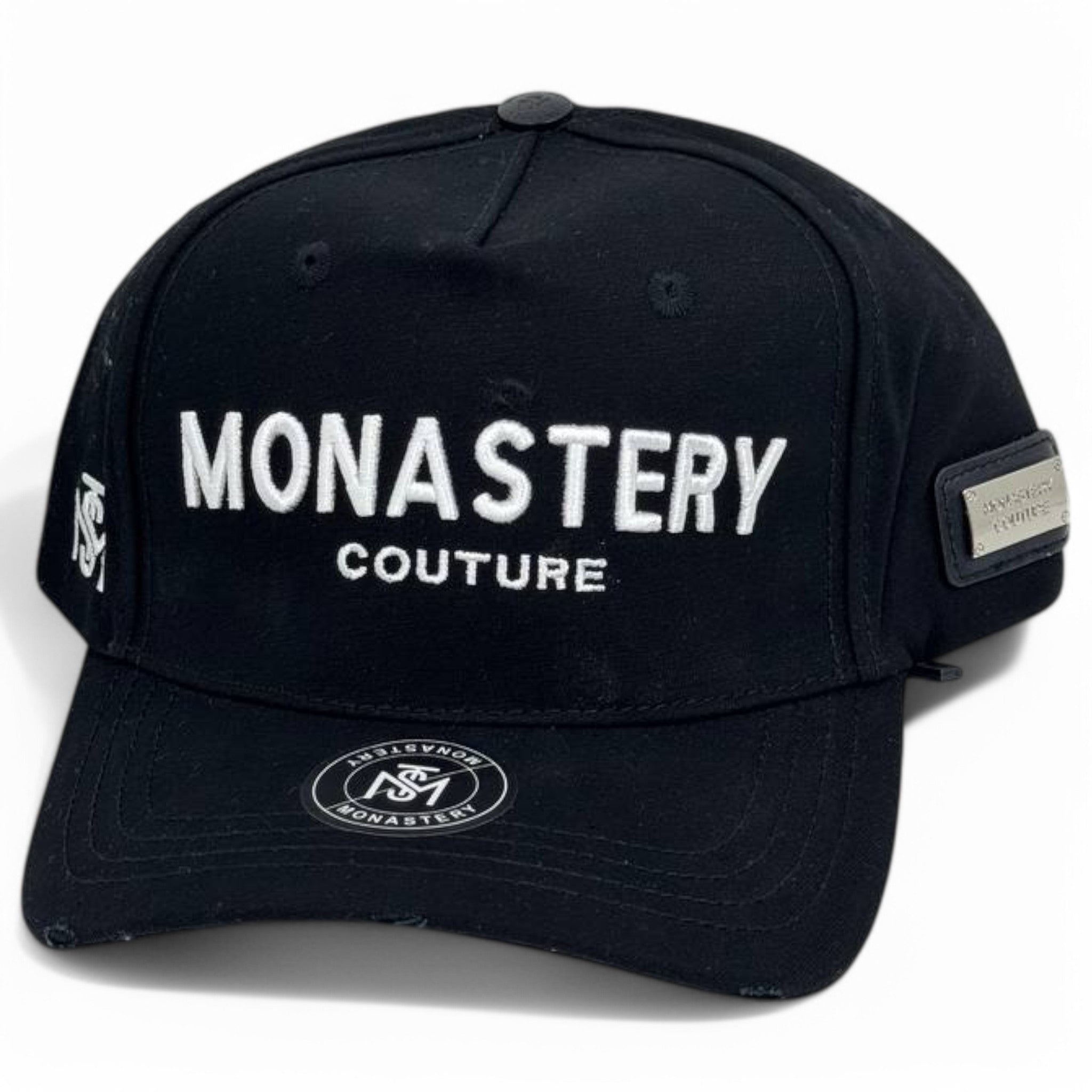 Monastery Couture Black Signature Cap