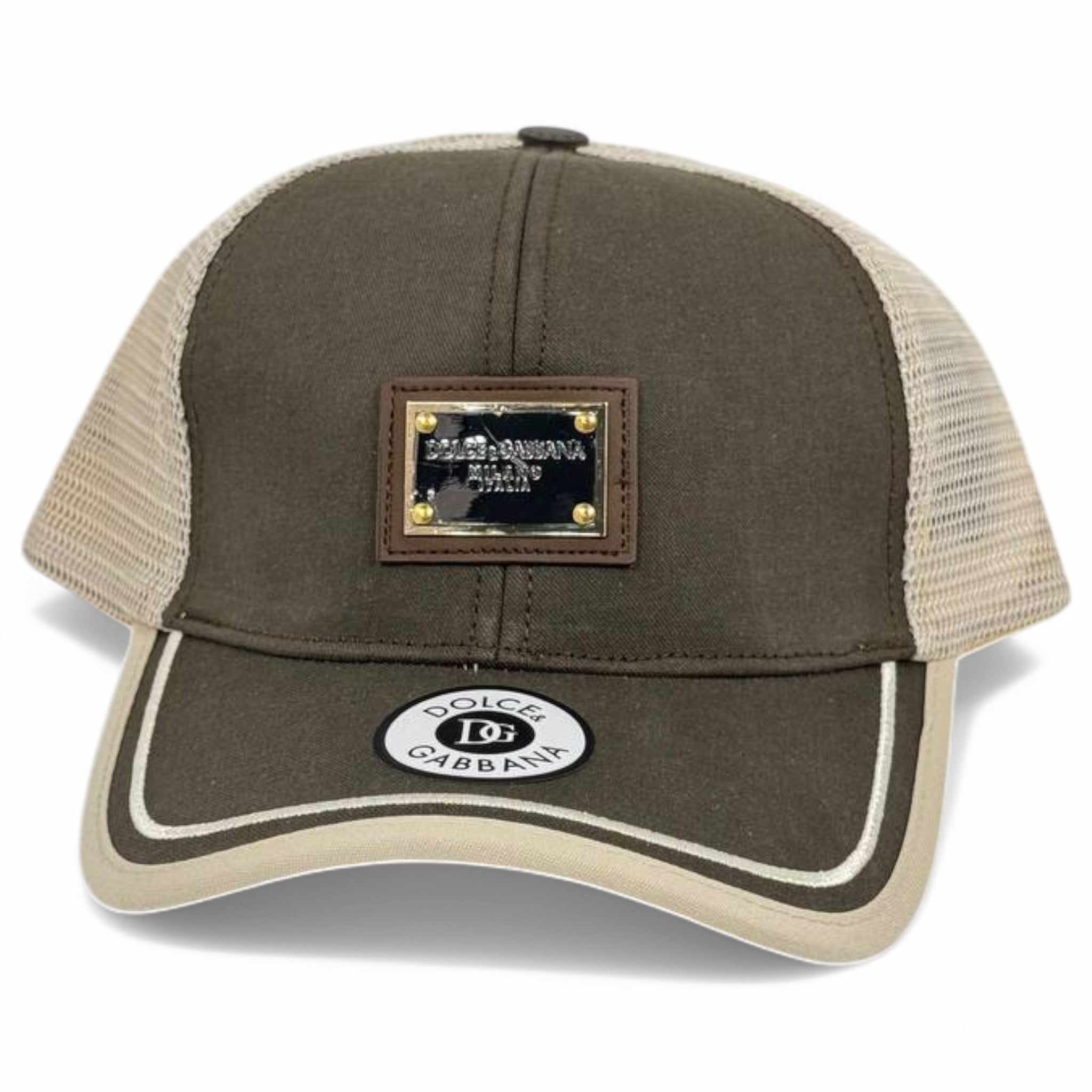 Dolce & Gabbana Military-Inspired Trucker Cap