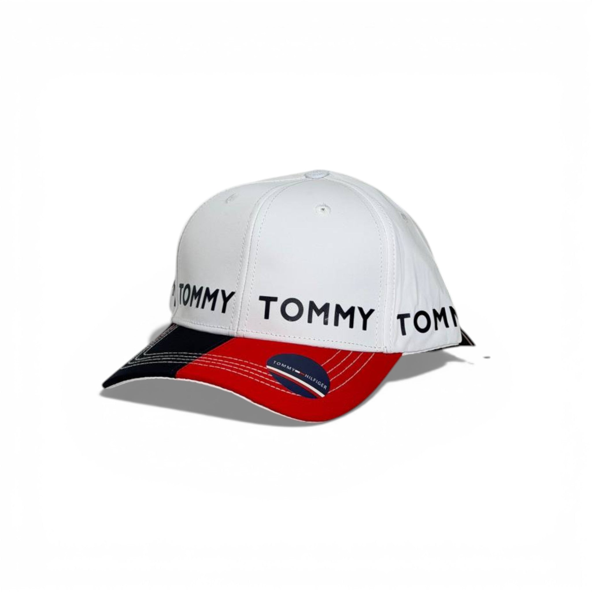🤍🔥 Tommy Tricolor Signature Baseball Cap 🧢🇺🇸