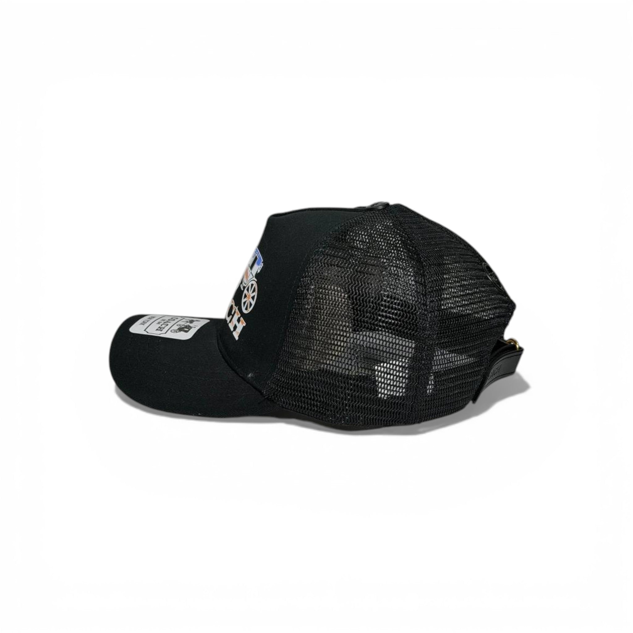🖤 Coach Black Heritage Trucker Baseball Cap 🐎✨