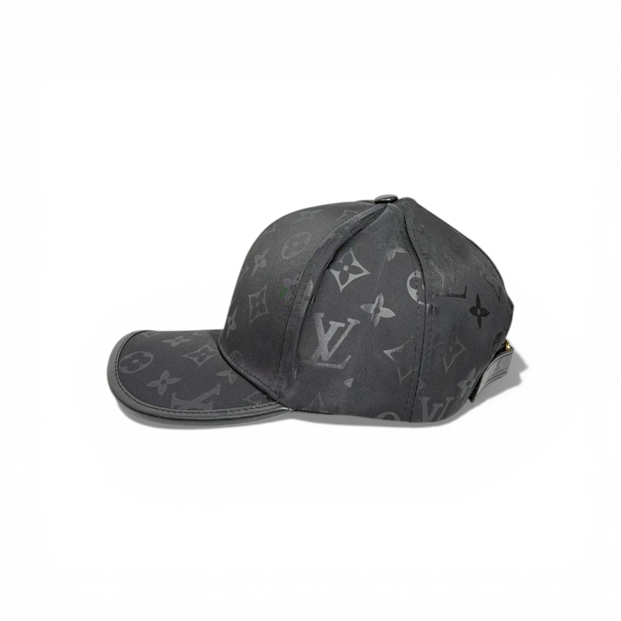 🖤 Louis Vuitton Black Monogram Baseball Cap 👑✨