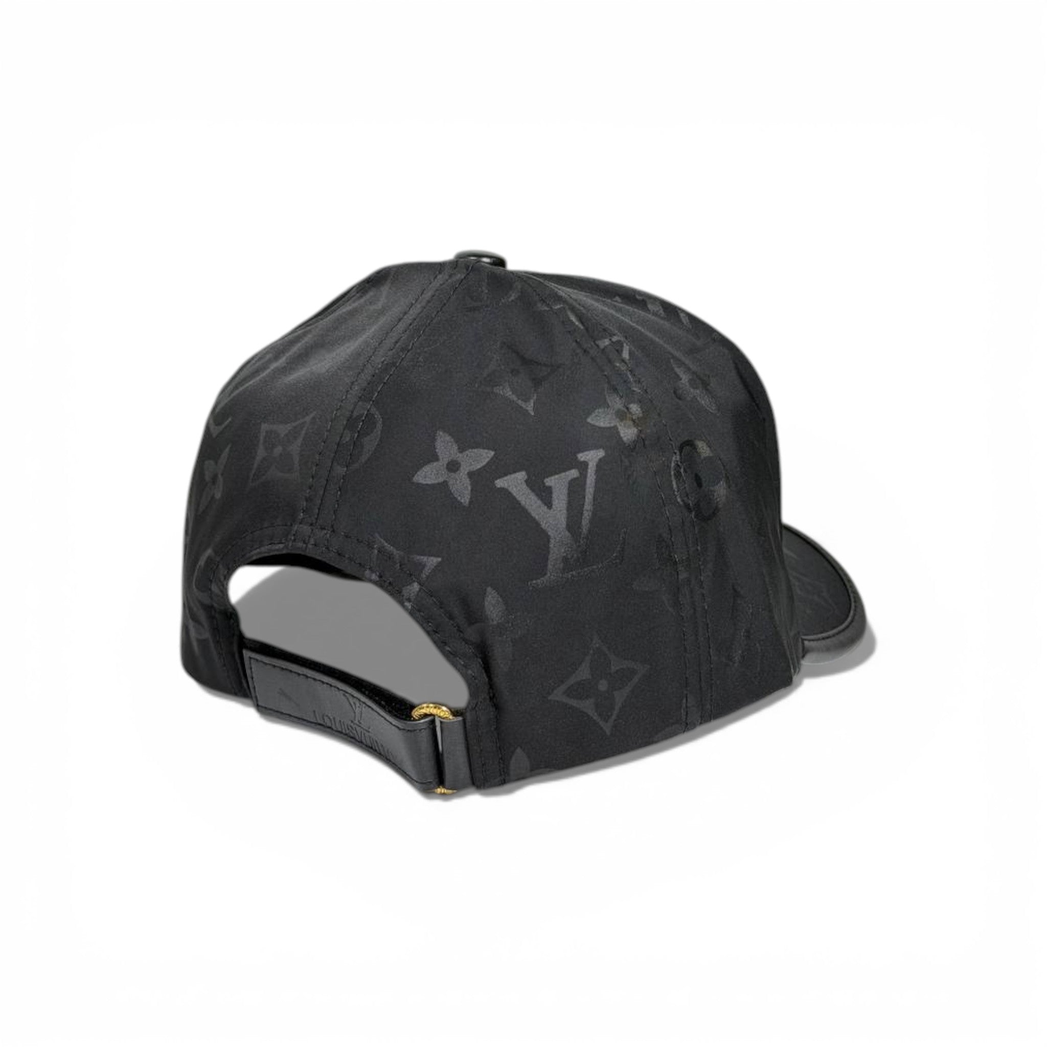 🖤 Louis Vuitton Black Monogram Baseball Cap 👑✨