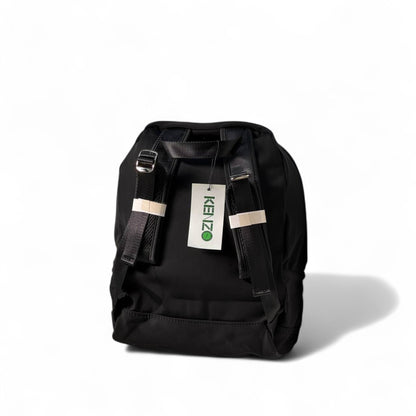 Kenzo Paris Mini Tiger Backpack – Black & Neon Yellow 🐅🖤💛