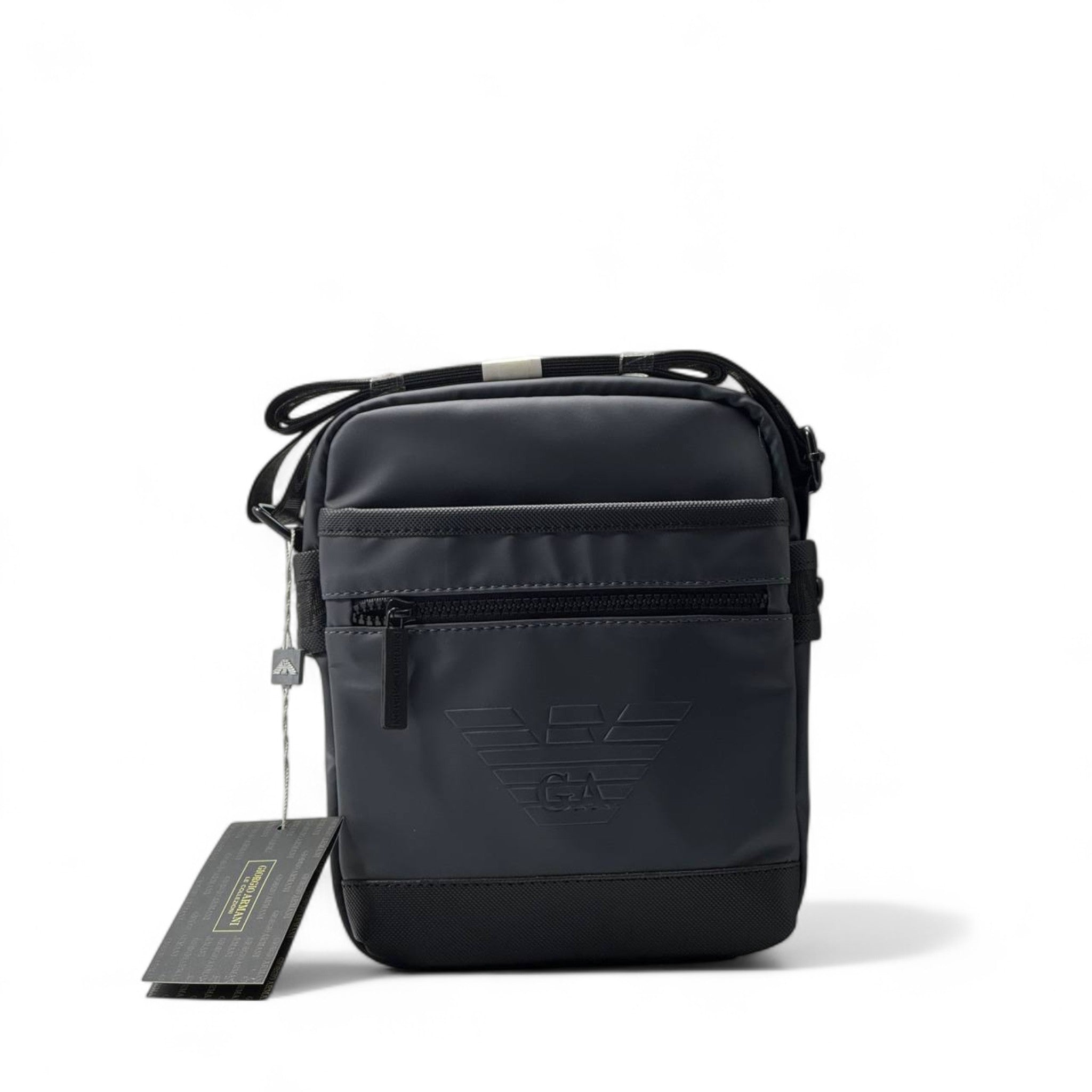 🖤 Emporio Armani GA Black Crossbody Bag – Minimal & Iconic 🕶️