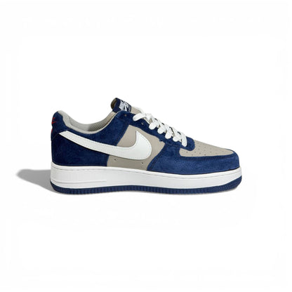 👟🔥 Nike Air Force 1 x The North Face – Navy & Grey Streetwear Edition 💙🤍